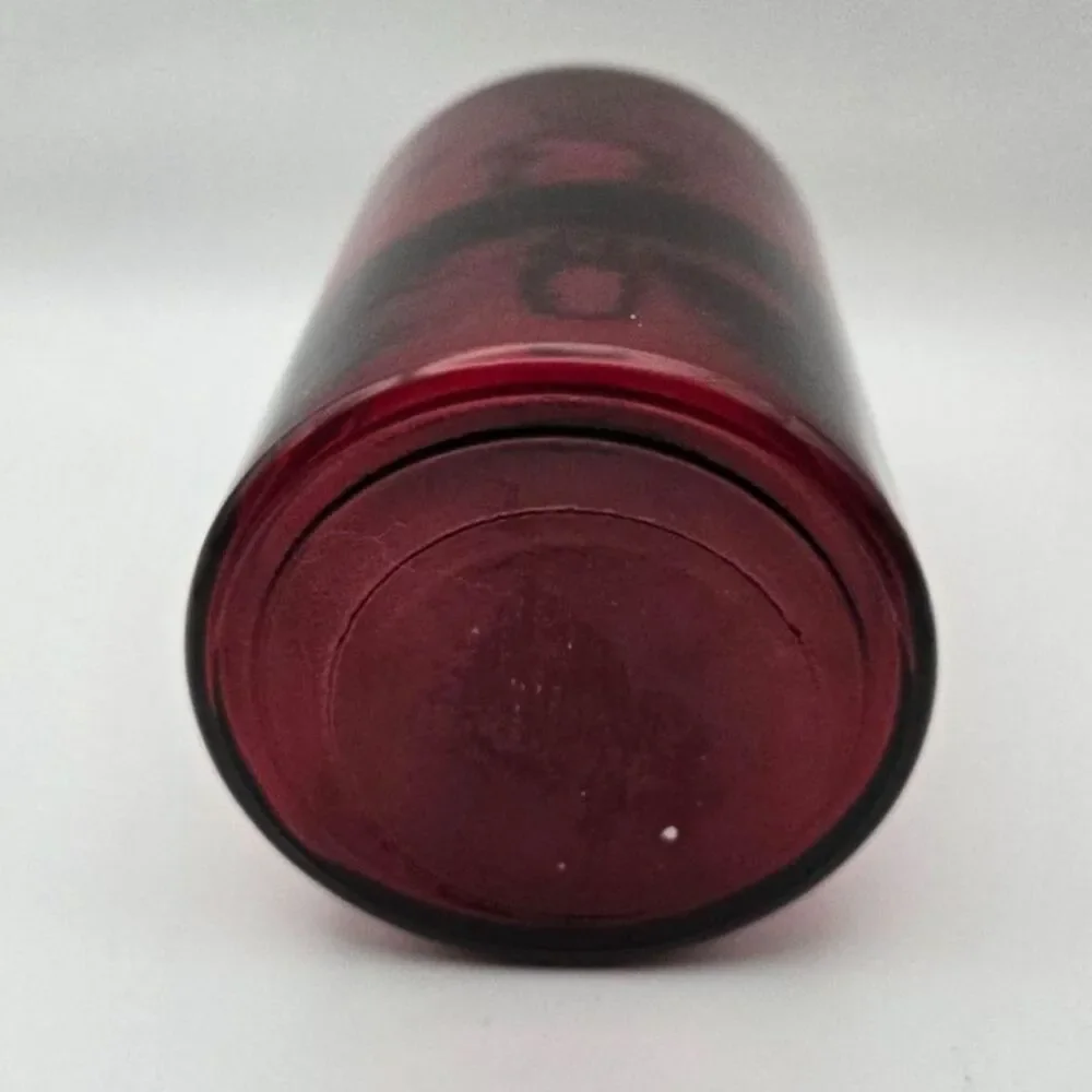 Mud Pie Medium Red Bottleneck Vase - 8